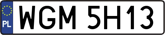 WGM5H13