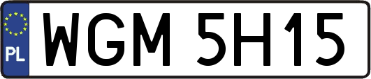 WGM5H15