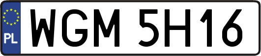 WGM5H16