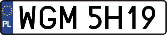 WGM5H19