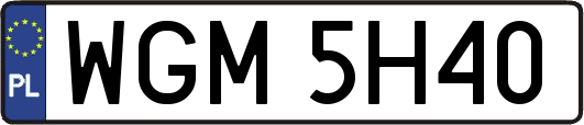 WGM5H40