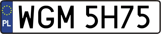 WGM5H75