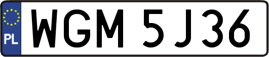 WGM5J36