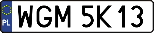 WGM5K13