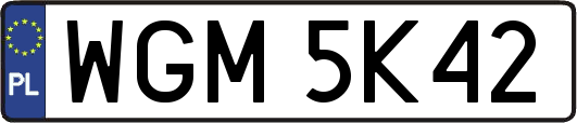 WGM5K42
