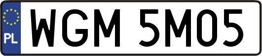 WGM5M05