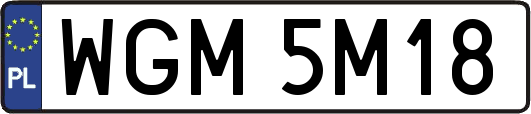 WGM5M18