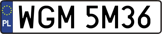 WGM5M36