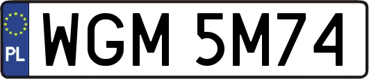 WGM5M74