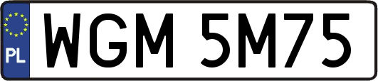 WGM5M75