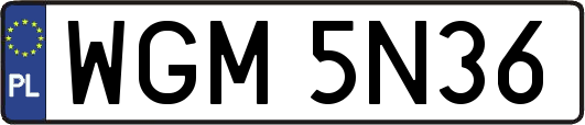WGM5N36