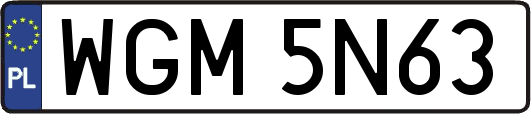 WGM5N63