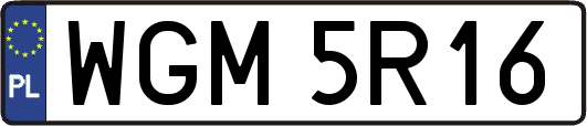 WGM5R16