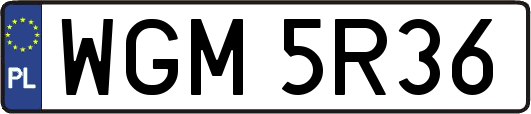 WGM5R36