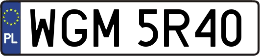 WGM5R40