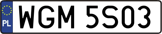 WGM5S03