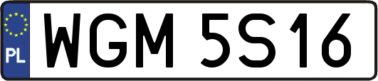 WGM5S16