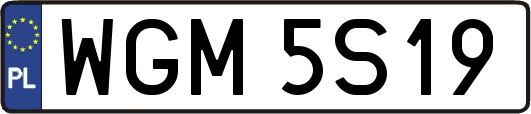 WGM5S19