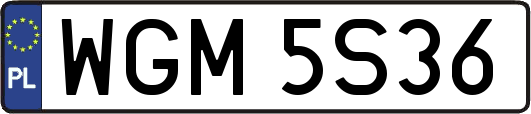 WGM5S36