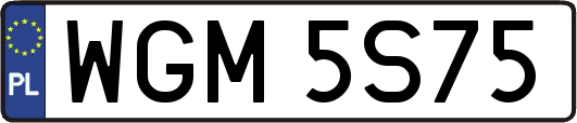WGM5S75
