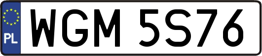 WGM5S76