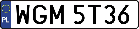 WGM5T36