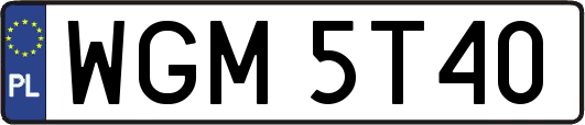 WGM5T40