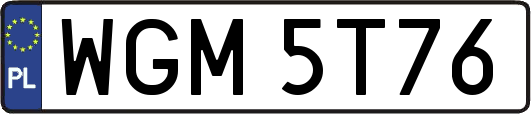 WGM5T76