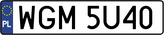WGM5U40