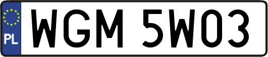 WGM5W03
