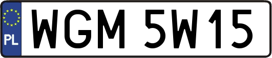 WGM5W15