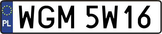 WGM5W16