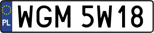 WGM5W18