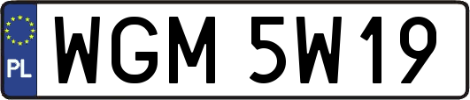 WGM5W19