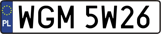 WGM5W26