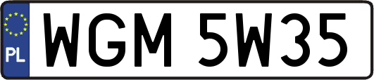WGM5W35