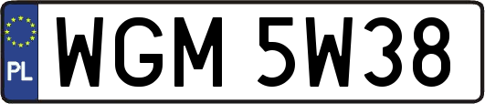 WGM5W38