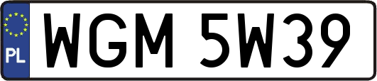 WGM5W39