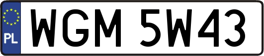 WGM5W43