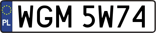 WGM5W74
