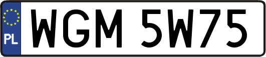 WGM5W75