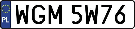 WGM5W76