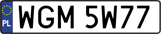 WGM5W77