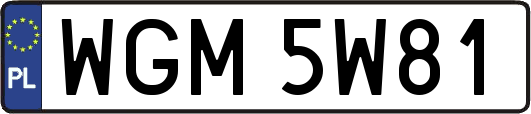 WGM5W81