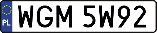 WGM5W92