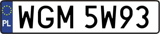 WGM5W93