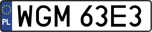 WGM63E3