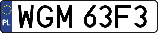 WGM63F3