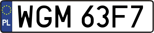 WGM63F7