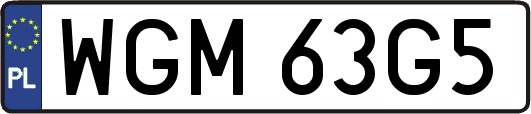 WGM63G5